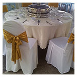 Damask Round Tablecloths